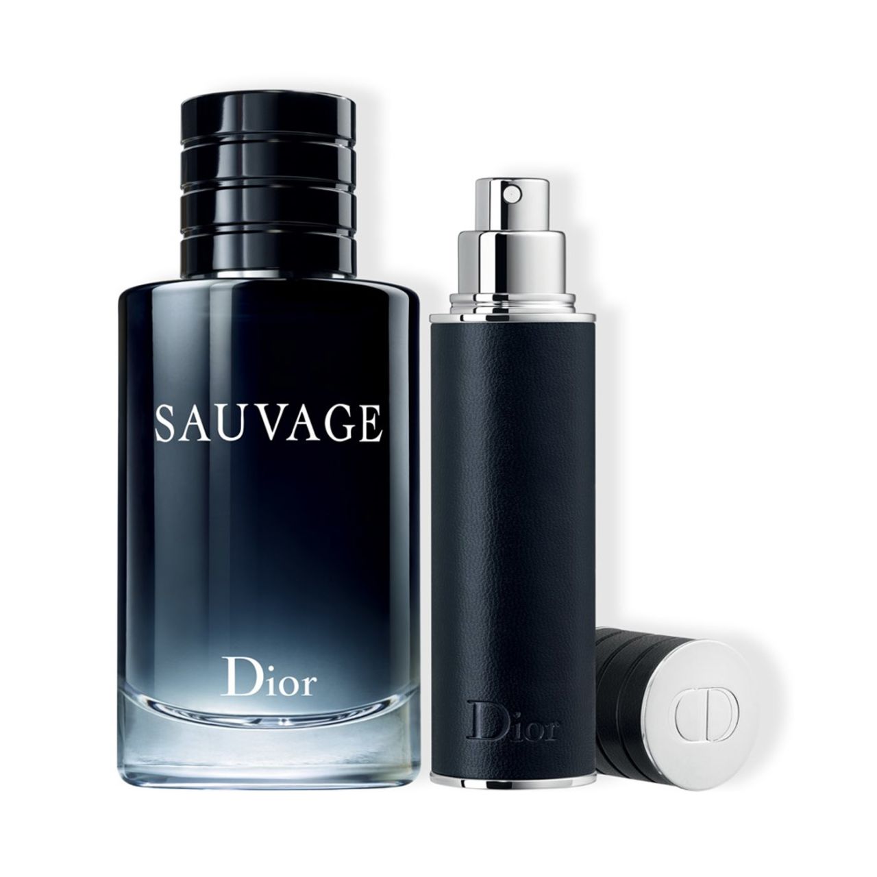dior sauvage with travel spray