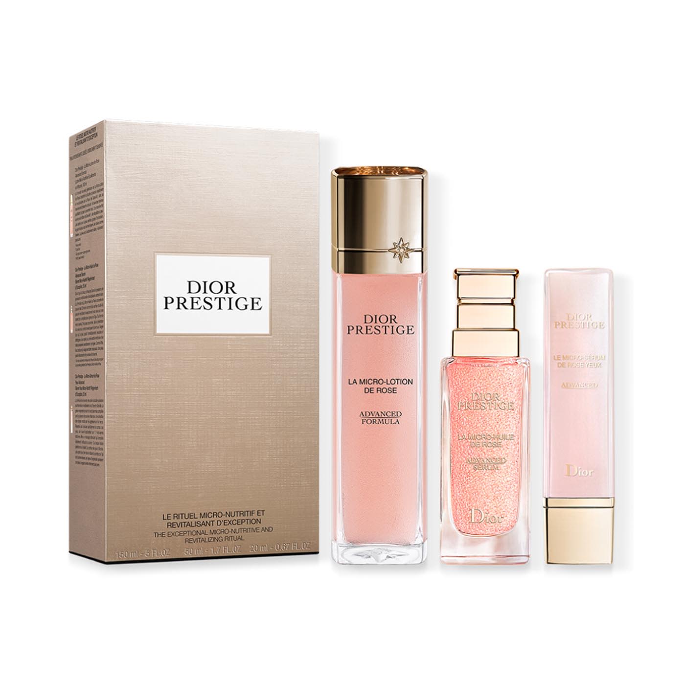 DIOR Prestige Set Exceptional Micro Nutritive and Revitalizing Ritual