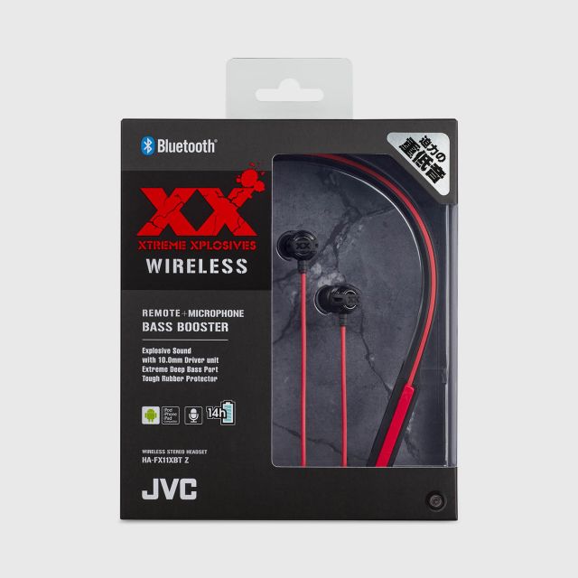 Jvc Ha Fx11xbt Z Neckband Wireless Red