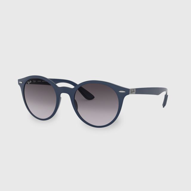 RAY-BAN Matte dark Blue Unisex Sunglasses 0RB4296 63318G Size 51 mm.