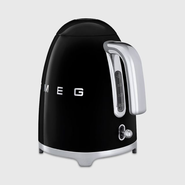 Smeg Kettle 50 S Retro Style Aesthetic Black
