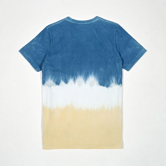 Leicester City Football Club Thai Natural Dye T Shirt Blue And Yellow Colour