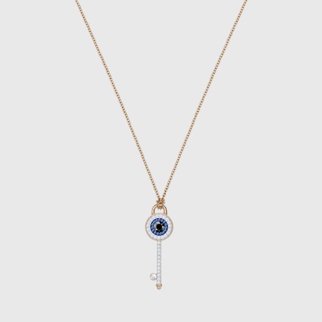 Swarovski symbolic evil eye pendant clearance