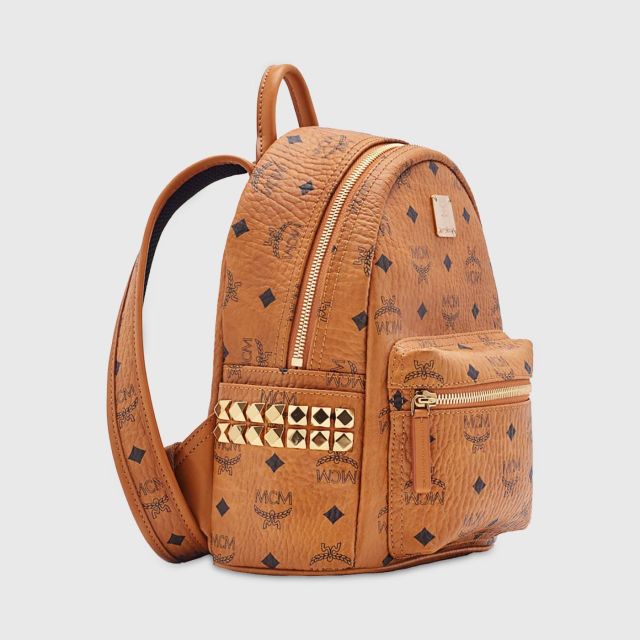 stark side studs rucksack in visetos