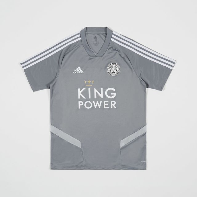 Leicester City Football Club Grey Training Jersey 2019 2020