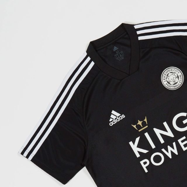 Leicester City Football Club Black Training Jersey 2019 - 2020