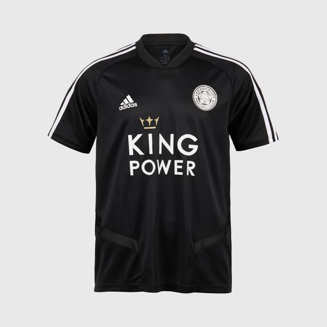 Leicester City Football Club Black Training Jersey 2019 2020