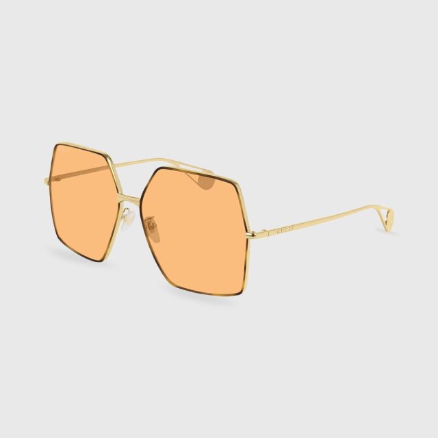Gucci Gg Global Travel Retail Exclusive Sunglasses Orange Lens