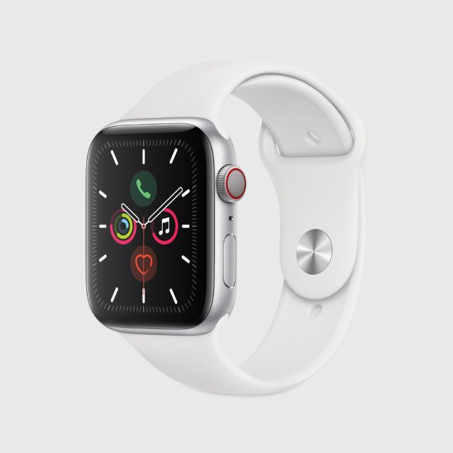 apple watch series 5 silver