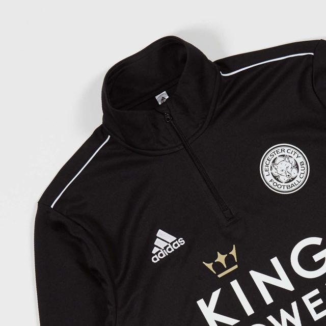 Leicester City Football Club Black Training Top 2019 2020