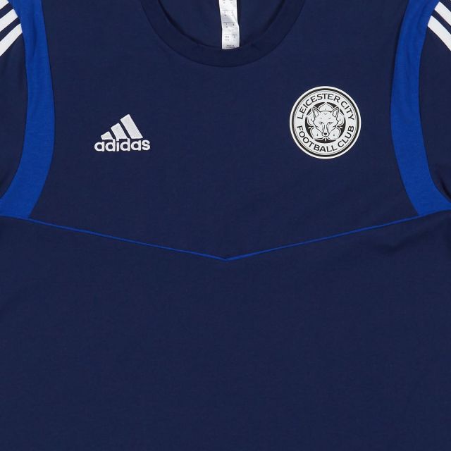 Leicester City Football Club Dark Blue Training Tee 2019 2020
