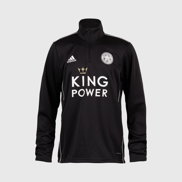 Leicester City Football Club Black Training Top 2019 2020