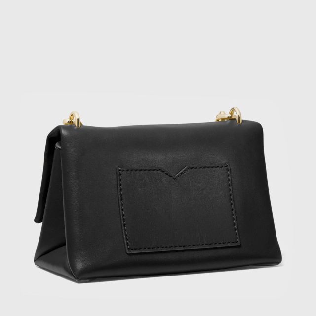 MICHAEL KORS Cece Extra-Small Leather Crossbody Bag - BLACK