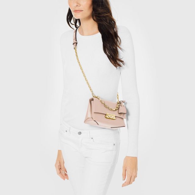 MICHAEL KORS Cece Extra-Small Leather Crossbody Bag - SOFT PINK (Home ...