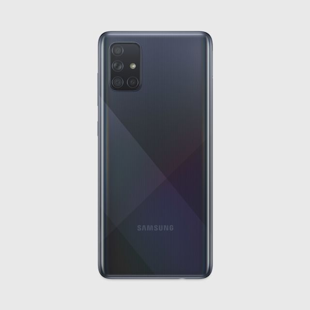 samsung a71 in black colour