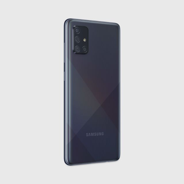 samsung a71 in black colour