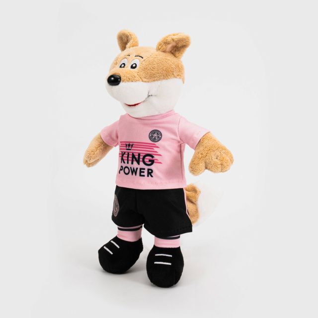 Leicester City Football Club Filbert Replica Pink Away Kit Doll