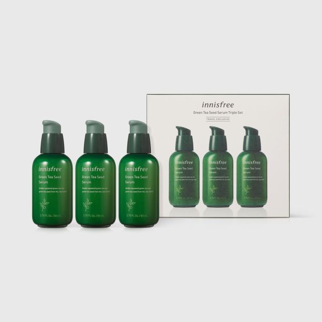 Innisfree Green Tea Seed Serum Triple Set