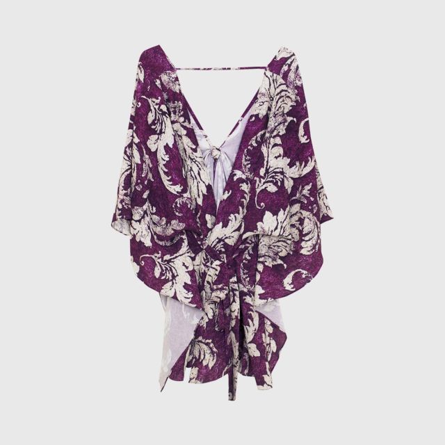 CRUISE Robe Resort Wear Maroon Free Size