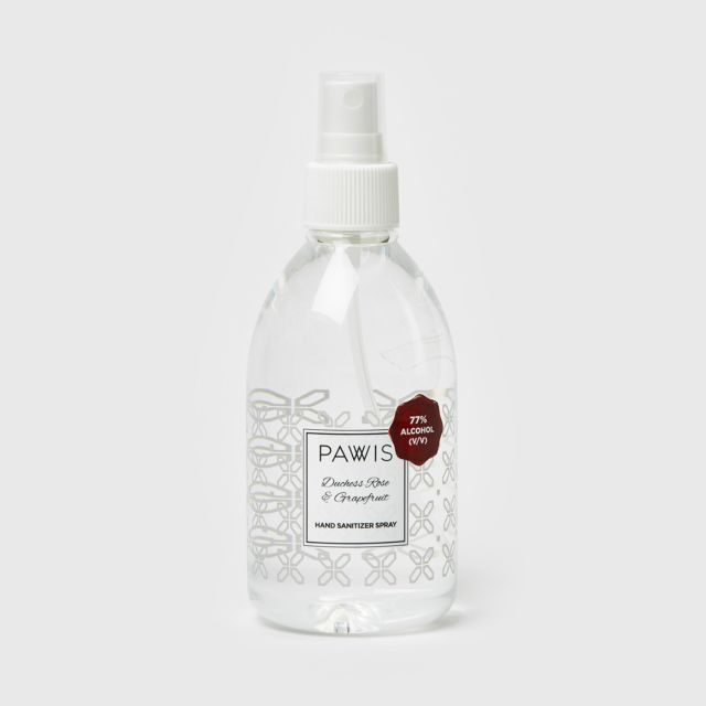 PAWIS Hand Sanitizer Spray Duchess Rose & Grapefruit 250ml