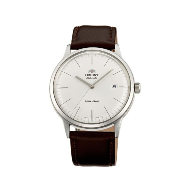 ORIENT Mechanical Classic Watch, Leather Strap 40.5mm (AC0000EW)