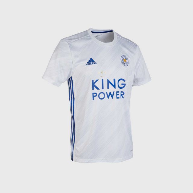 Leicester City Football Club Replica Away White Shirt 2020 2021