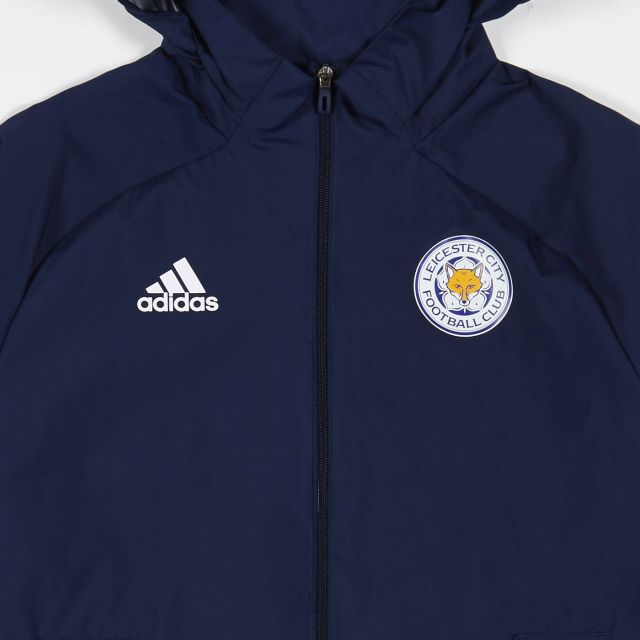 Leicester City Football Club CON20 AW JKT Navy Blue/White Colour