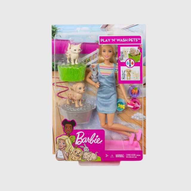 play n wash pets barbie
