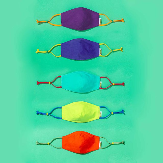 Schoolmaskpack Crayola Reusable Cloth Face Mask Set Cool Colors Size S Official licensed crayola™ product by schoolmaskpack™. thb