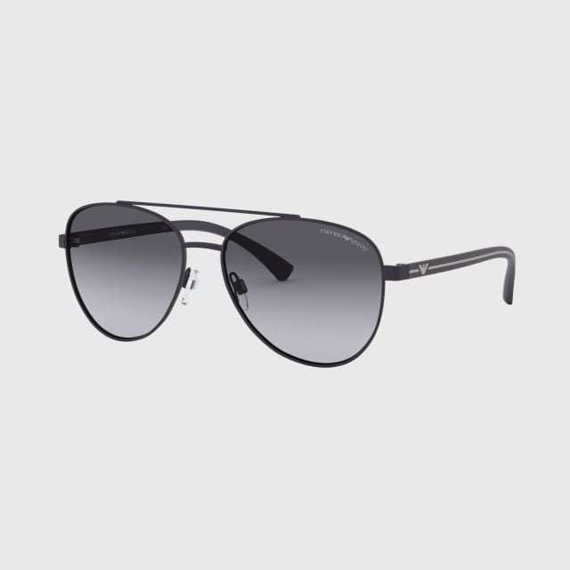 EMPORIO ARMANI 0EA2079 Matt Black 58mm. Sunglasses (Home Delivery)