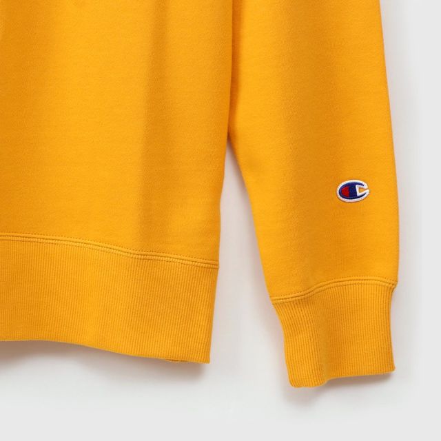 blue and yellow champion sweatpants