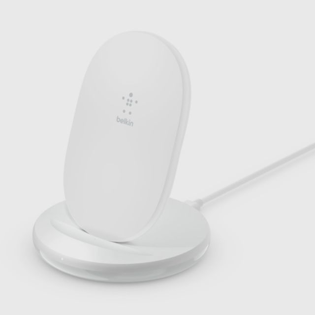Belkin Wireless Charging Stand 15W with QC3.0 - White