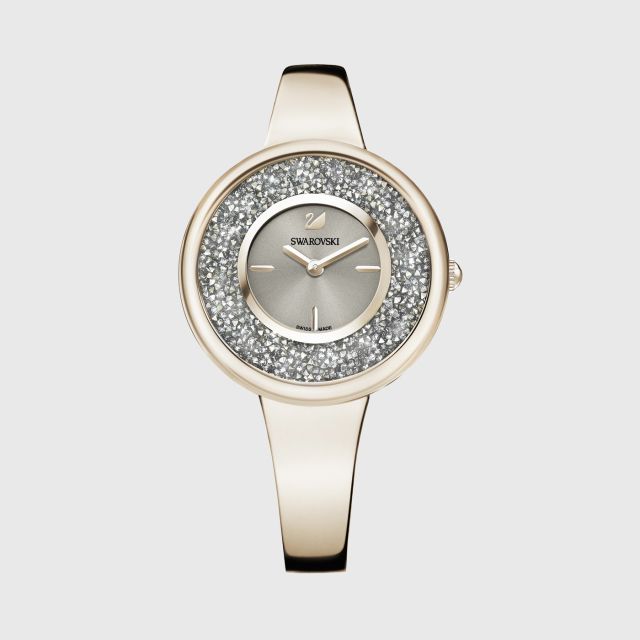 swarovski iced out watch