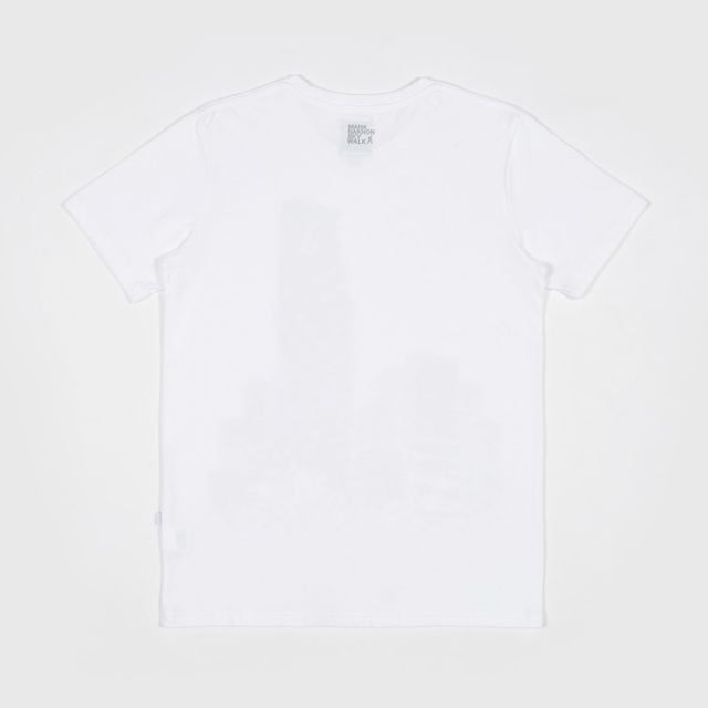 Mahanakhon SkyWalk Cotton T-Shirt CITY White Size S