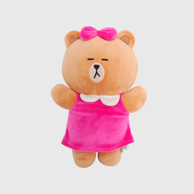 line friends choco plush