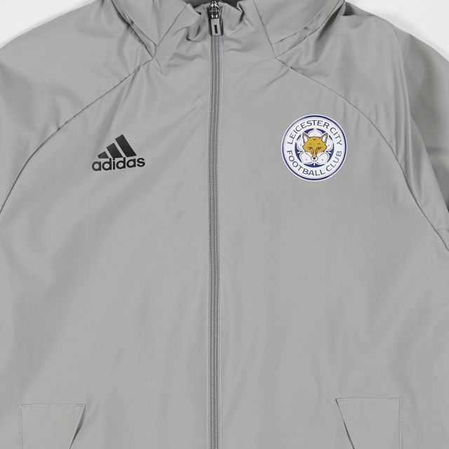 Leicester City Football Club CON20 AW JKT Grey/Black Colour