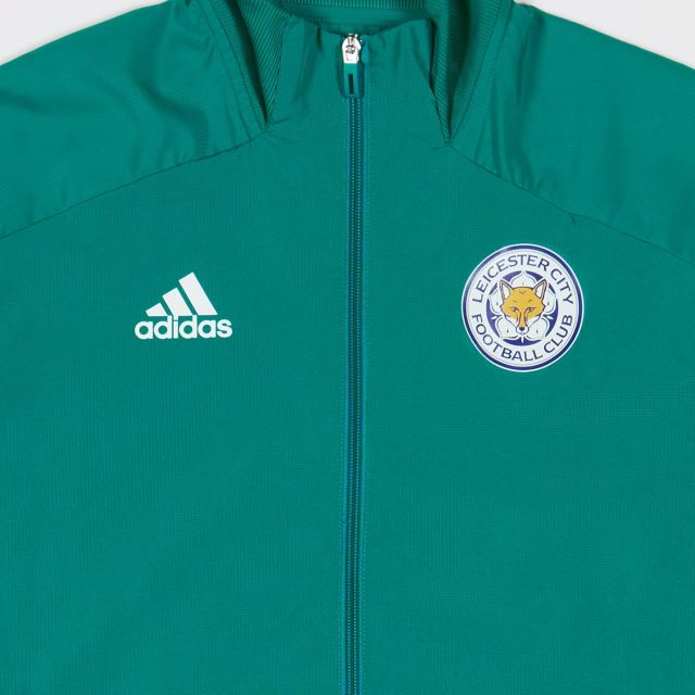Leicester City Football Club CON20 PRE JKT GLORY Green/White Colour Size S