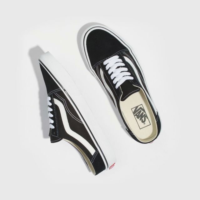 vans old skool leather mule