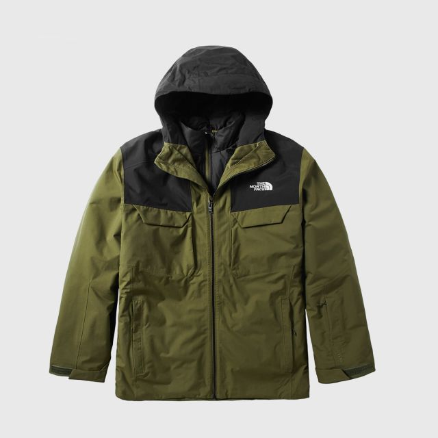 THE NORTH FACE Men's Fourbarrel Triclimate - Military Olive/TNF Black S