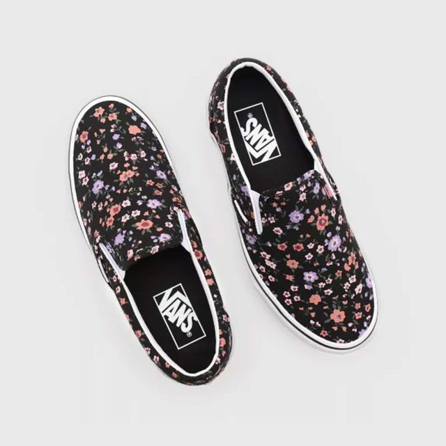 vans ditsy floral turtledove white
