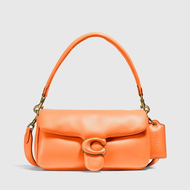 COACH Pillow Tabby Shoulder Bag 26 - Orange (Home Delivery)