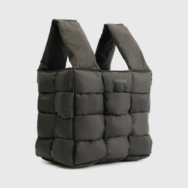 LONGLAI Weavee Tote Bag - Black