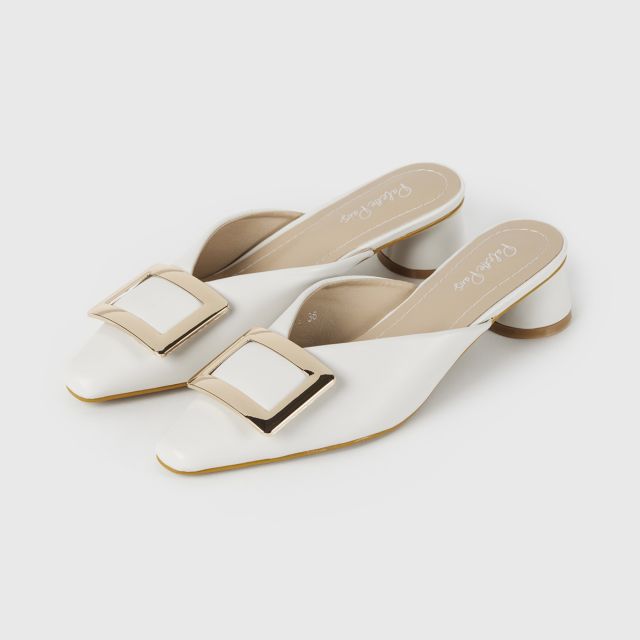 PALETTE.PAIRS Slippers Shoes Kelly Model - Off White 35