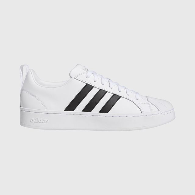 ADIDAS Streetcheck Cloudfoam Court Low Shoes - White UK 6