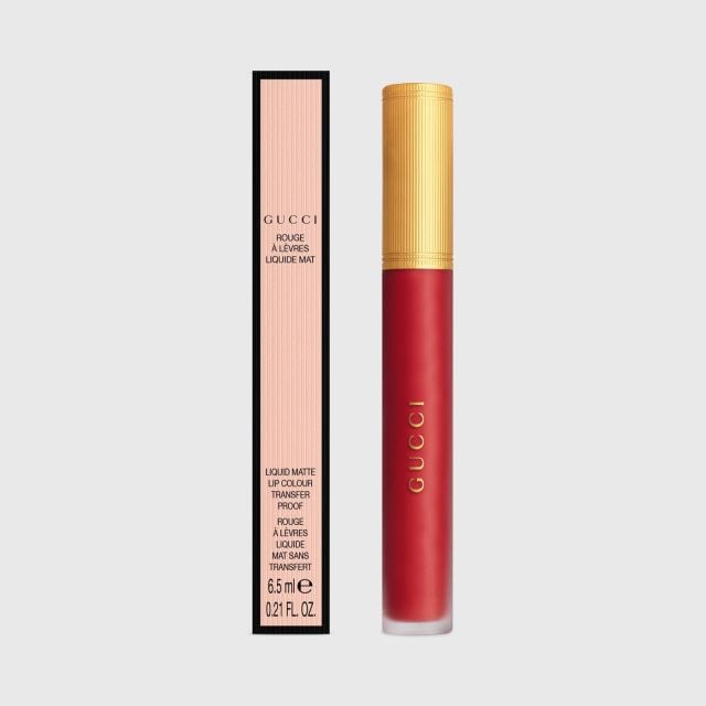 Gucci Rouge à Lèvres Liquide Mat Lipstick - 25 - Goldie Red