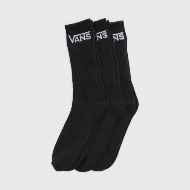 VANS Classic Crew Socks Set 3 pcs - Black