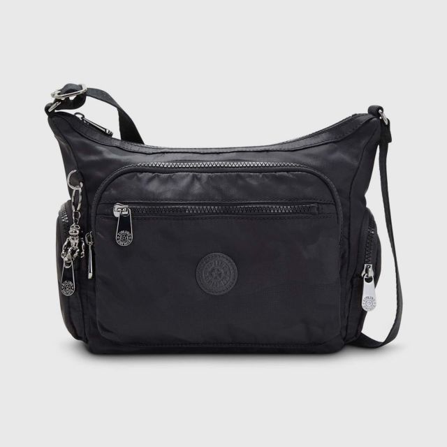 KIPLING Gabbie S Handbag - Black Camo Emb