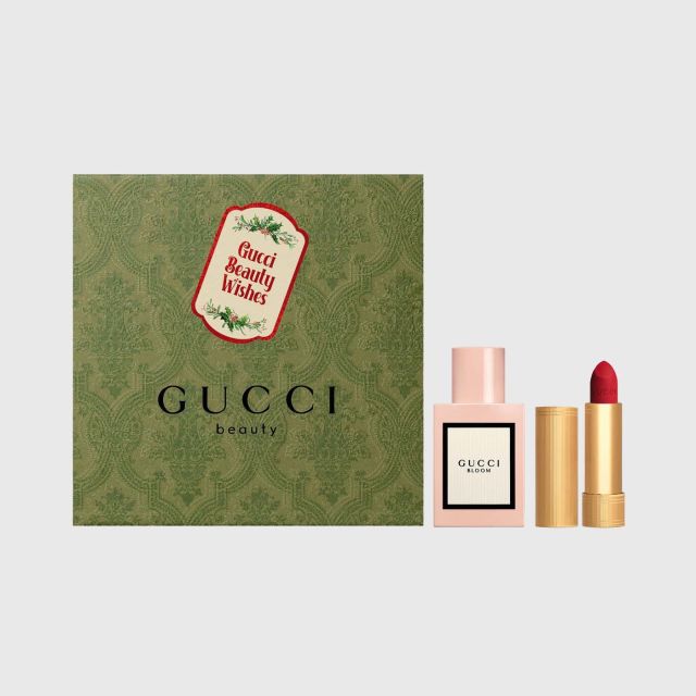 GUCCI Bloom Eau de Parfum + Rouge à Lèvres 2-piece Festive Gift Set