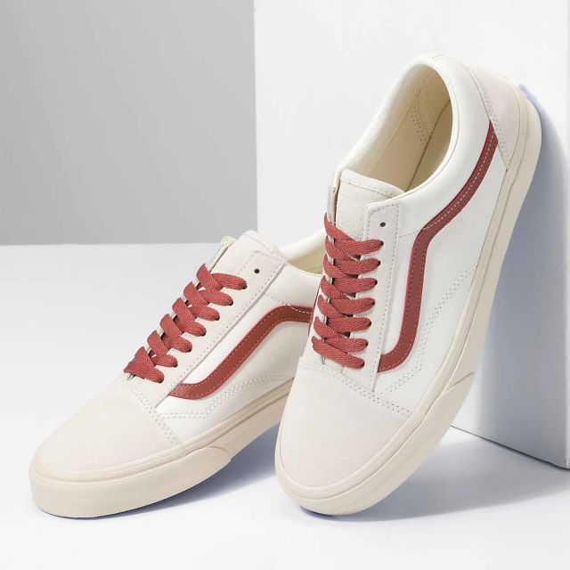 VANS Vintage Pop Old Skool Shoes - Marshmallow/Turtledove US MEN 4 / US ...