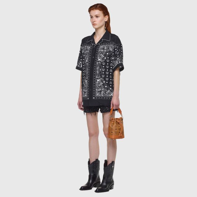Mcm clearance drawstring small
